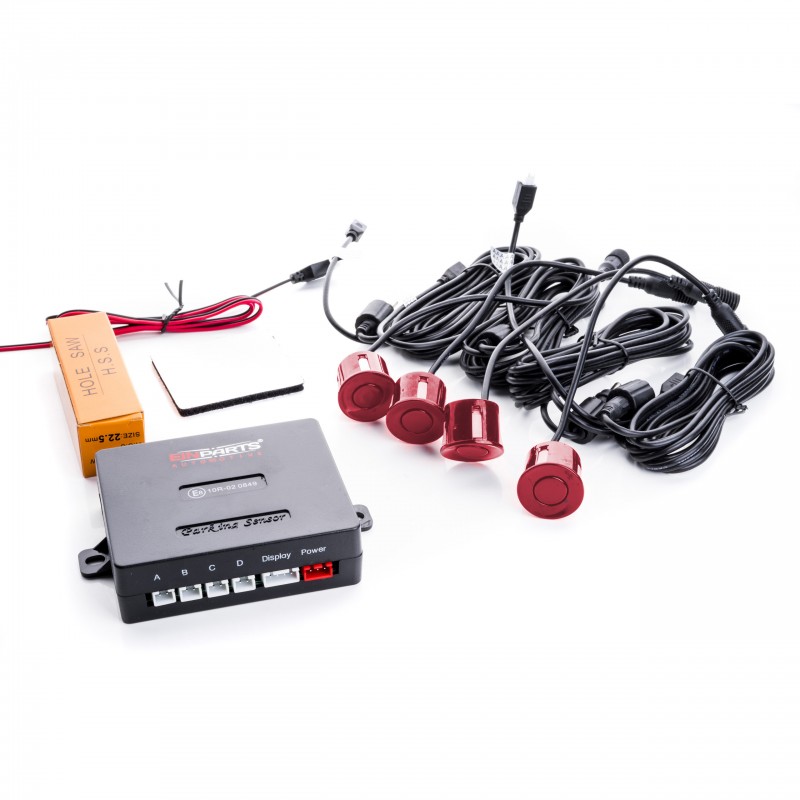 EPP5400 EinParts parkovací asistent (červené senzory)