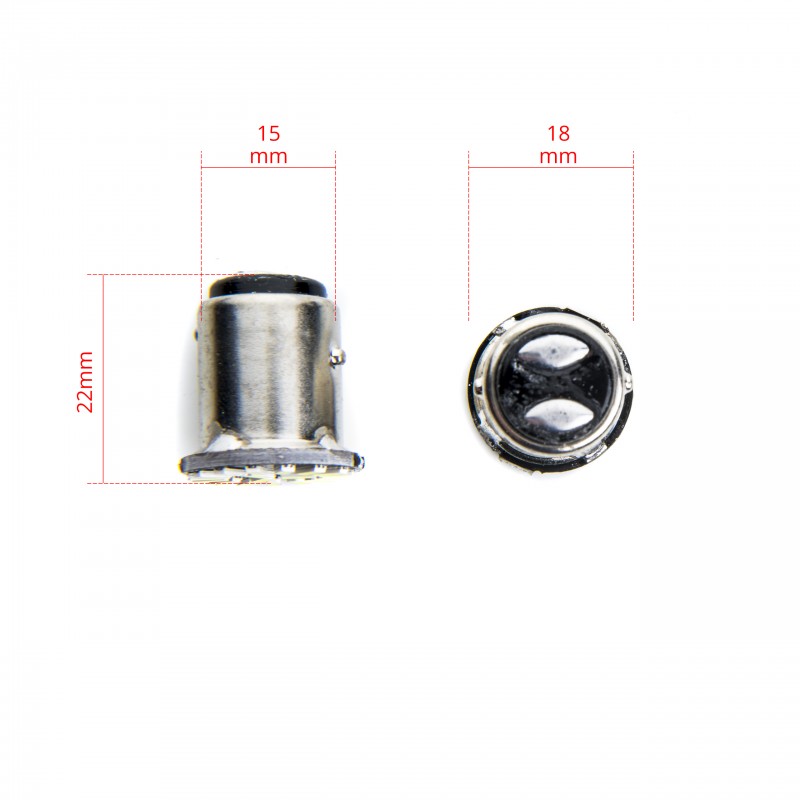 P21/5W LED žárovky (18 x SMD 4014) 6000K