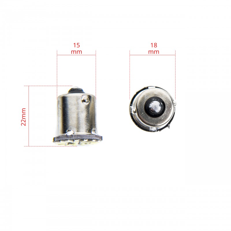 P21W LED žárovky (18 x SMD 4014) 6000K