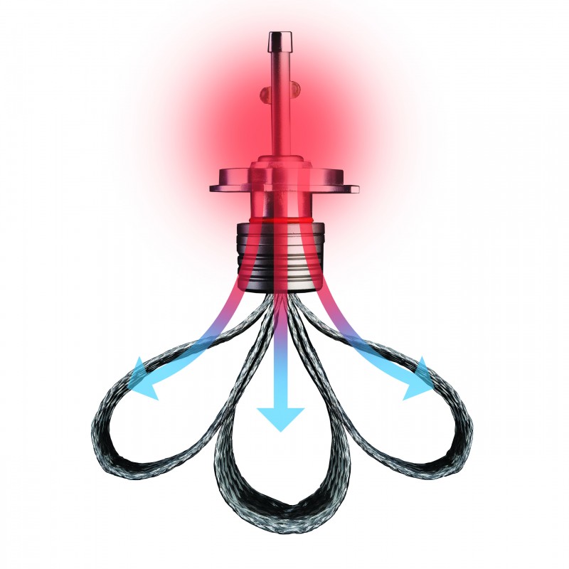 H4 LED žárovky OCTOPUS (2 x CREE LED) 6000K CANBUS