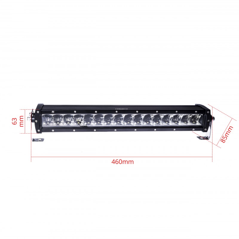 LED Dálkové světlo 160W (16 x 10W CREE) 30/60° (homologace R112)
