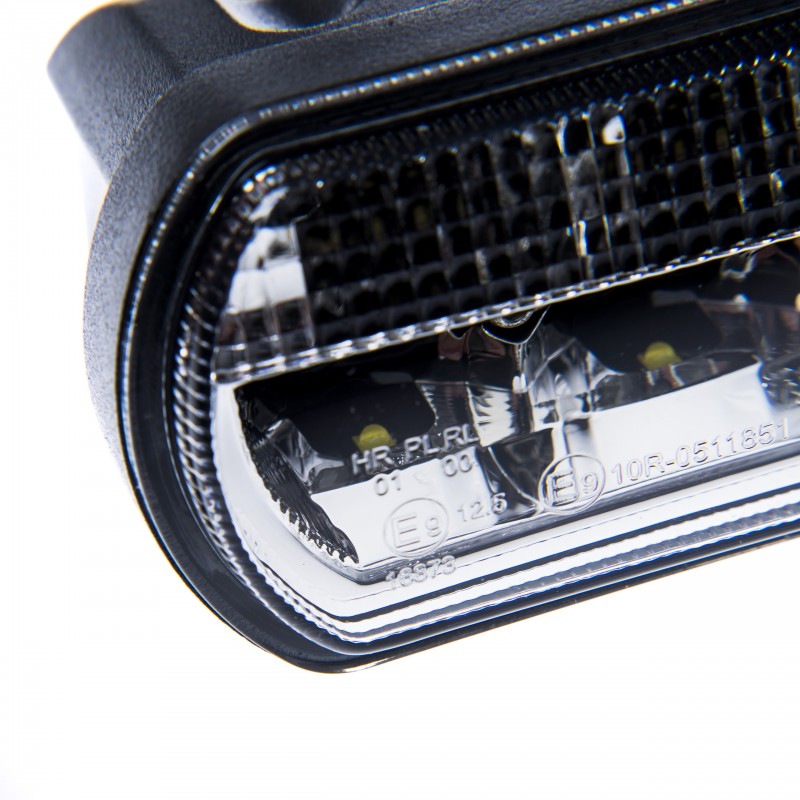 LED Dálková Světla s Denním Svícením 50W (10 x 5W CREE) 30° (homologace R112)