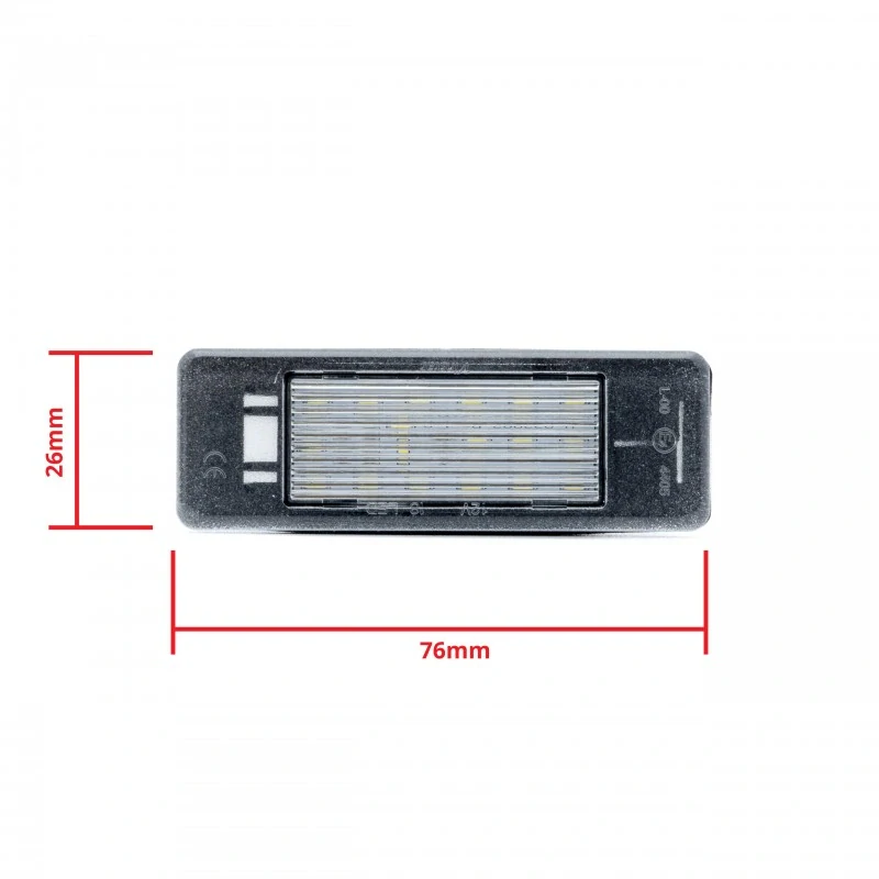 LED osvětlení SPZ NISSAN Qashqai I/II J10/J11 (2006-2021)