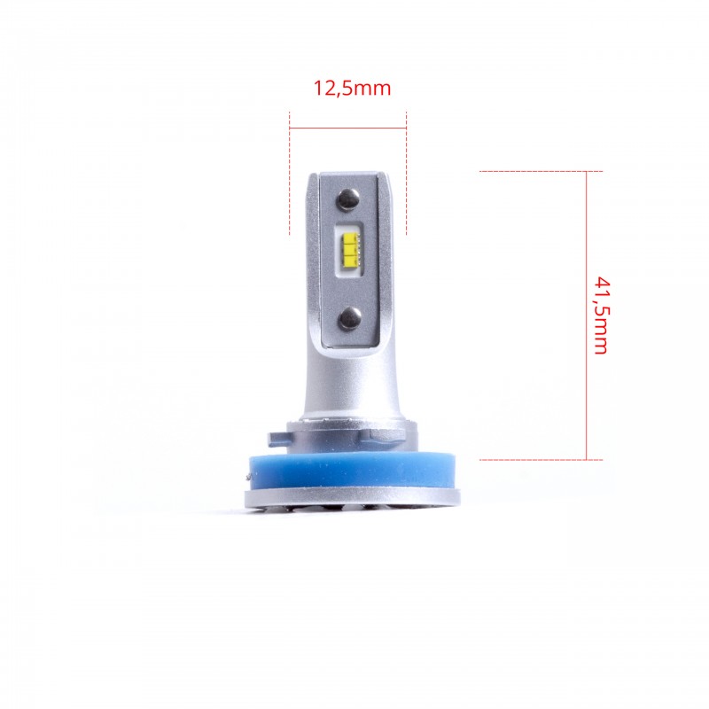 H11 LED žárovky OCTOPUS PREMIUM (6 x LED ZES) 6000K CANBUS