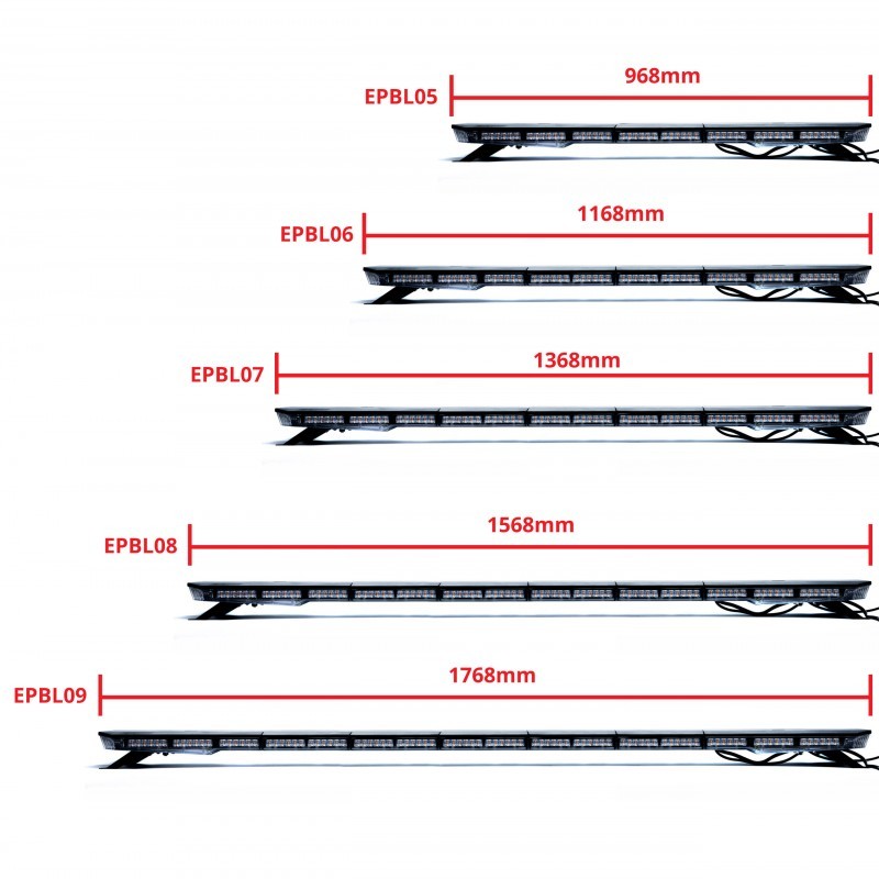 LED Výstražné Světlo 684W 1768mm 12/24V