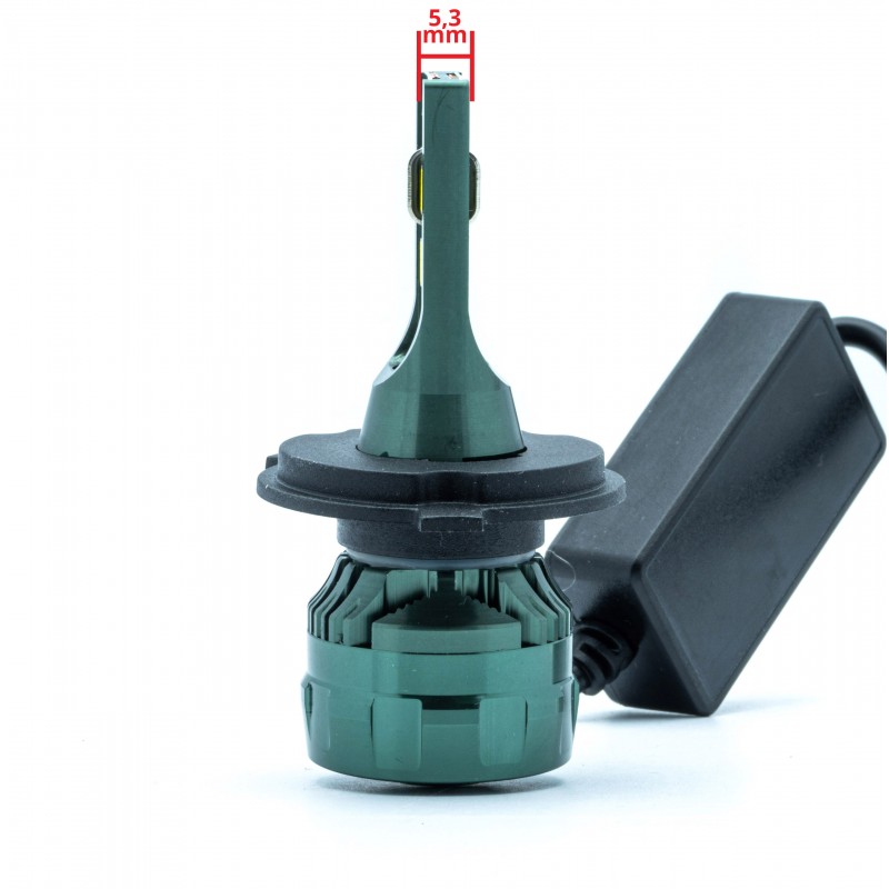 H4 LED žárovky (4 x LED FLIP CHIP) 6000K CANBUS 12/24V