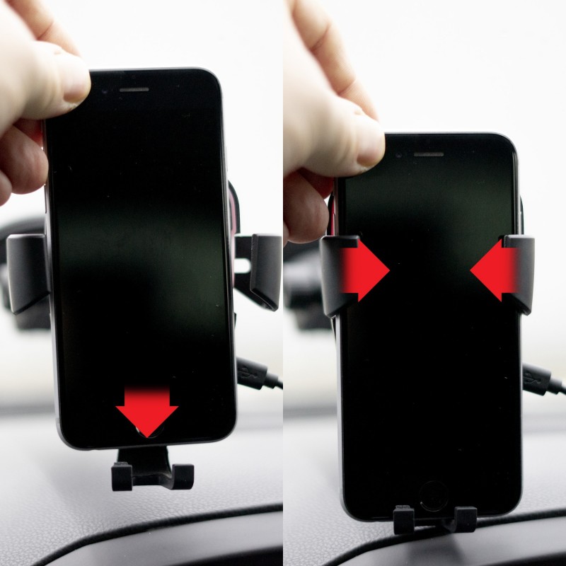 Držák do auta s indukční nabíječkou (B)