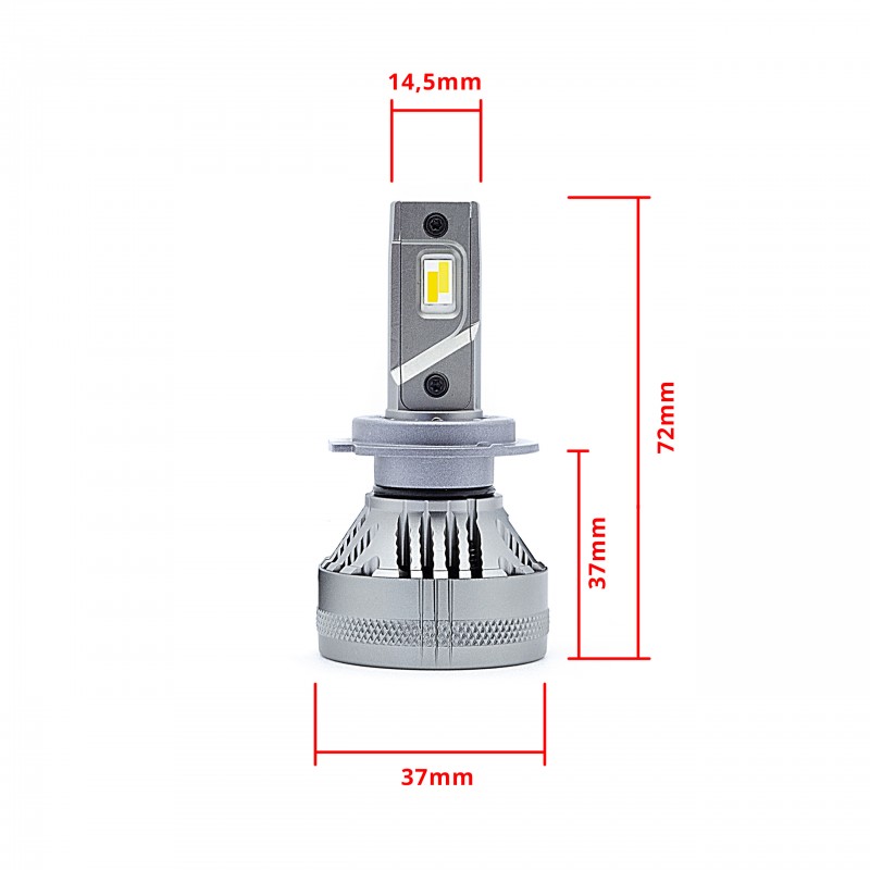 H7 LED žárovky s DRL (Smart AI BT)