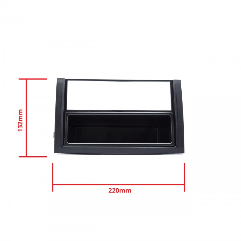 Rámeček autorádia (1DIN) ŠKODA Fabia I FL (2003-2006)