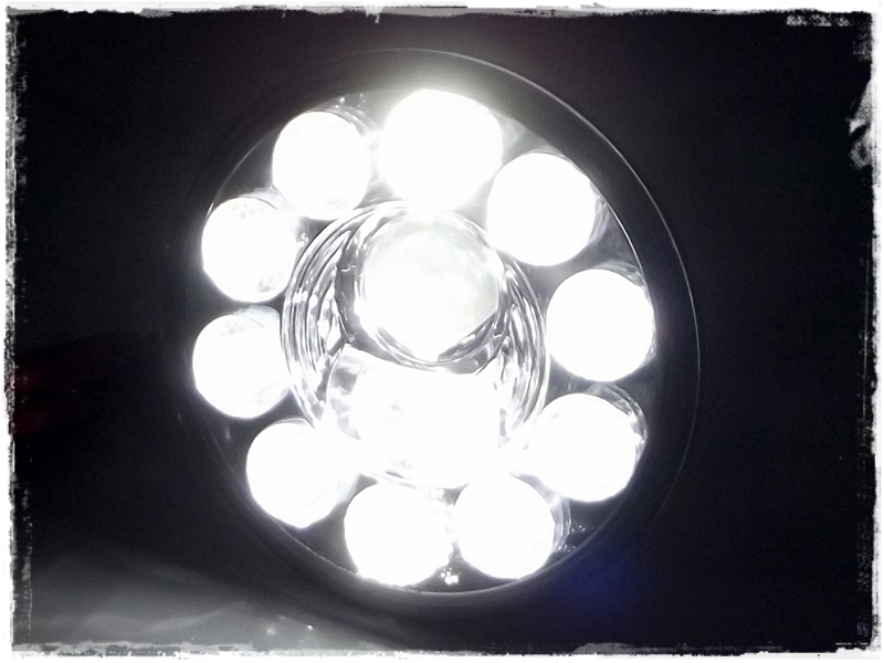 LED Světlomety JEEP Wrangler II III 1996-2015