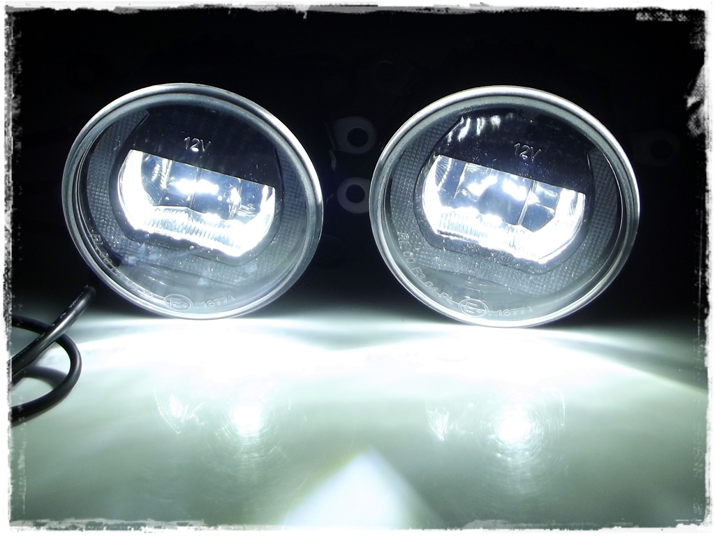 LED Světla Pro Denní Svícení s Mlhovkami NISSAN Murano Z51 (2008-2014)