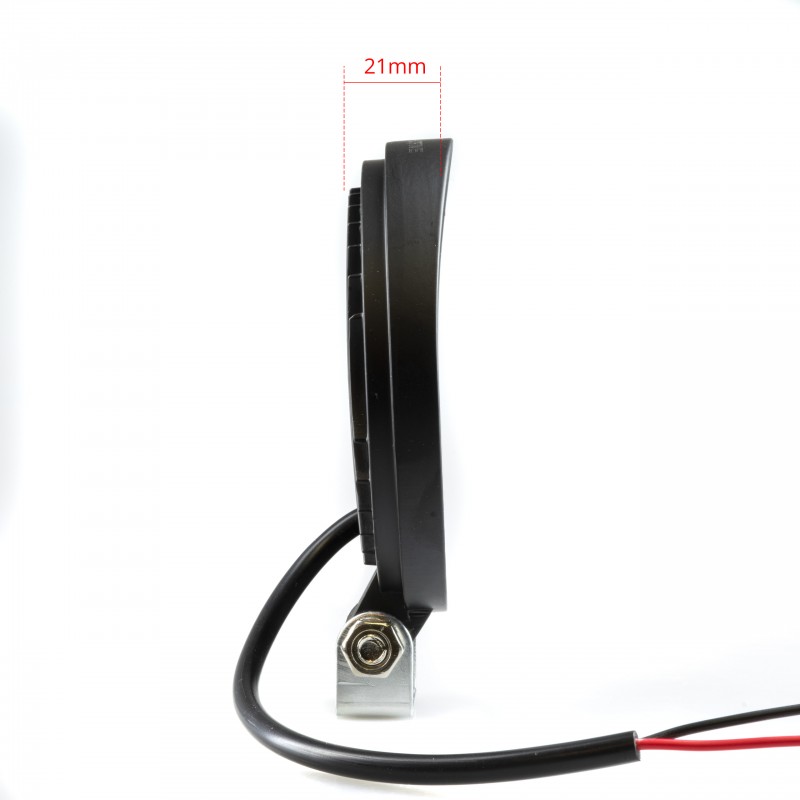 LED Pracovní světlo 9W (9 x 1W EPISTAR) 60° (kulaté)