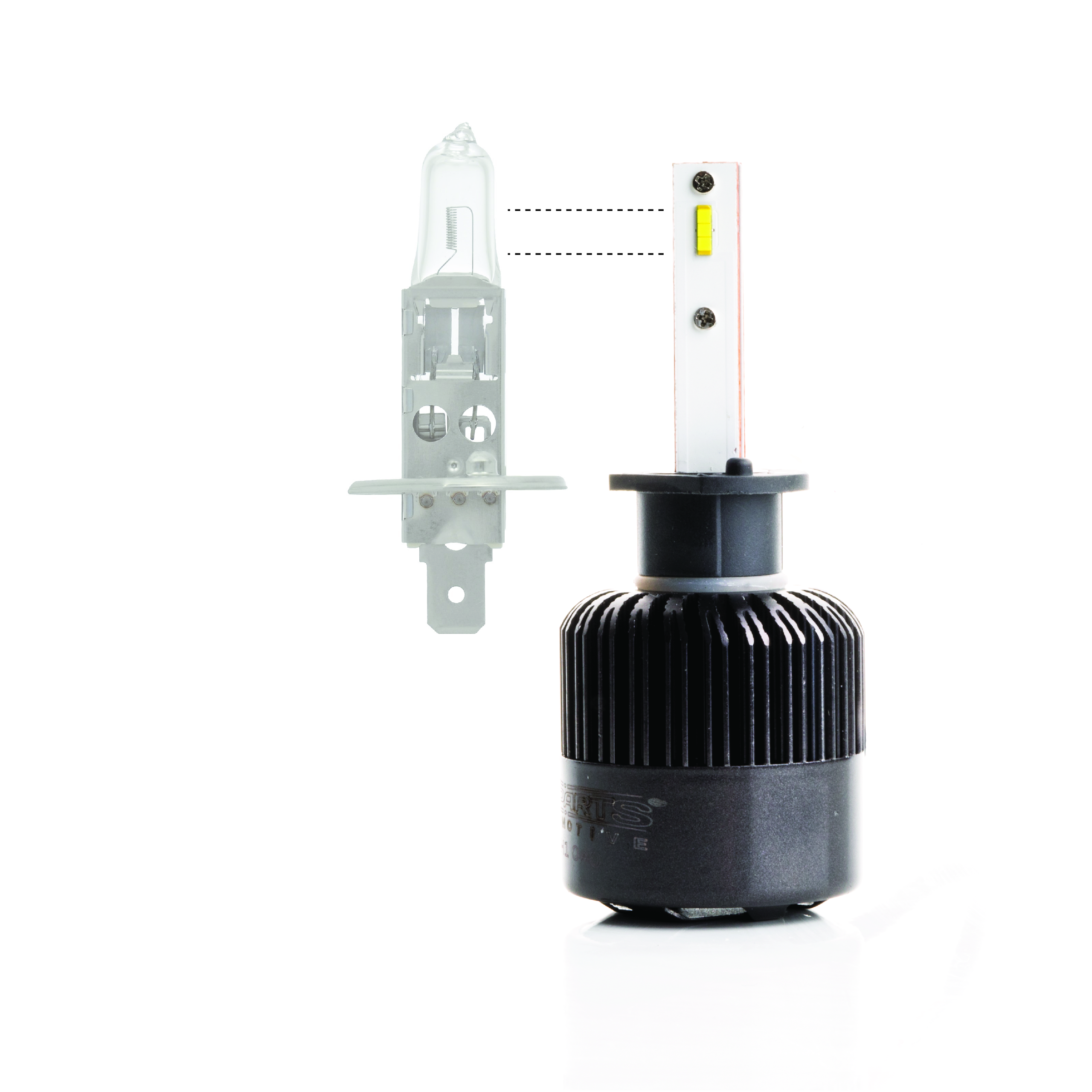 H1 LED žárovky 34W (2 x LED FLIP CHIP) 6000K CANBUS