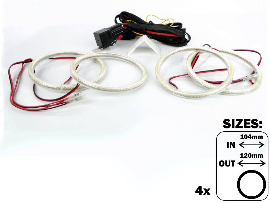 Angel Eyes SMD LED Kroužky (diodové) BMW 5 E34
