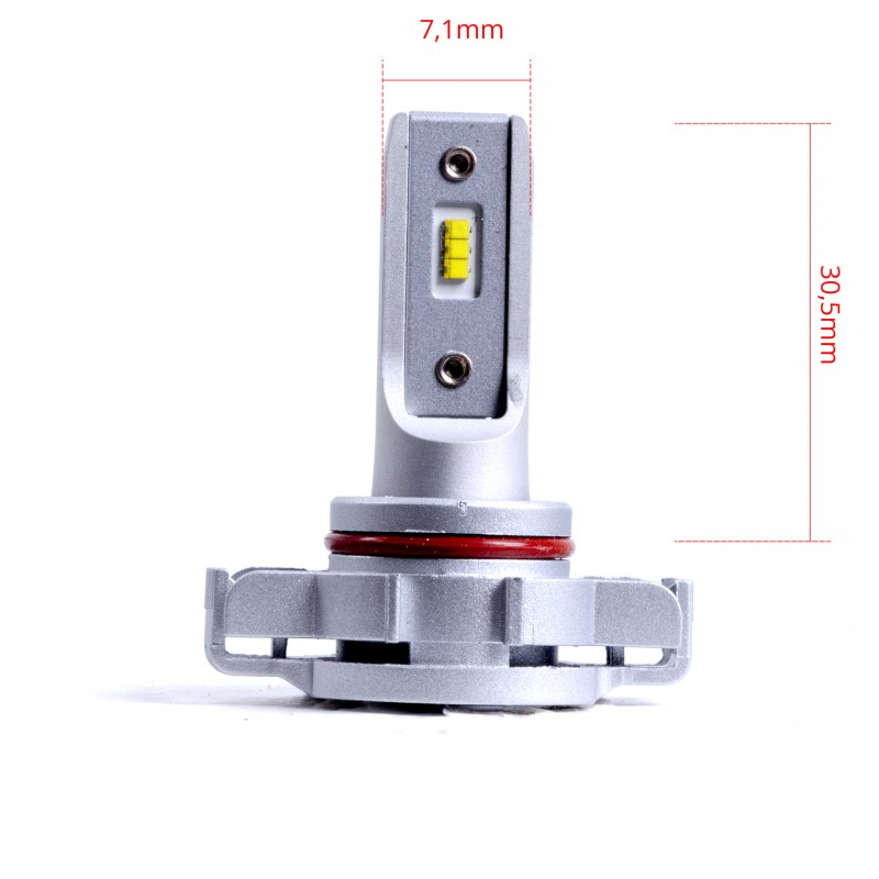 H16 LED žárovky OCTOPUS PREMIUM (6 x LED ZES) 6000K CANBUS