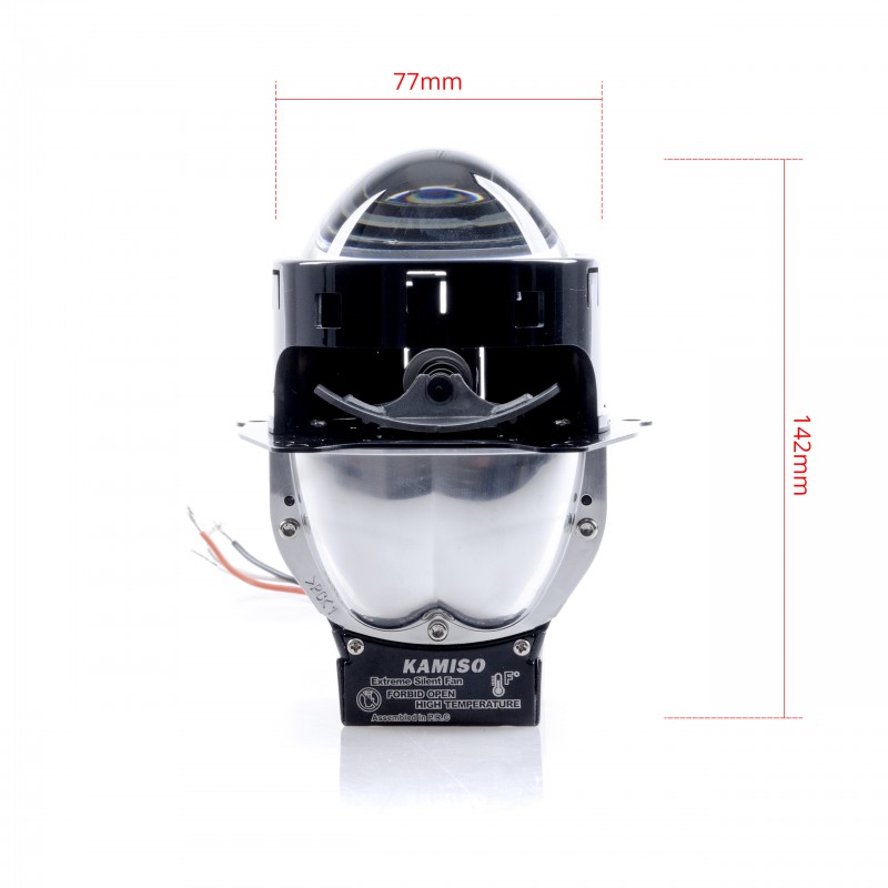 LED projektorové čočky 35/45W (potkávací/dálková světla) 5500K CANBUS