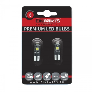 EPL06 LED žárovky W5W 0,75W (3 x SMD 5050) 6000K CANBUS