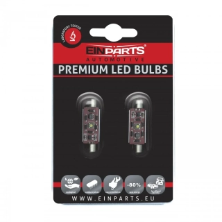 EPL33 LED žárovky C10W 3W (1 x CREE XP-E) 42mm 6000K CANBUS