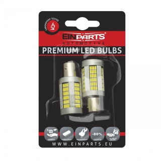 EPL165 LED žárovky P21/5W (135 x SMD 4014) 6000K CANBUS