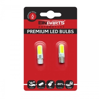 EPL114 LED žárovky W5W (2 x COB) 6000K CANBUS