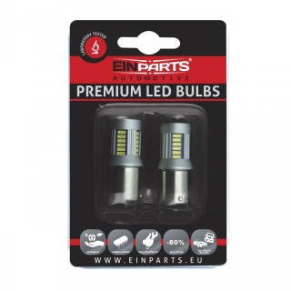 EPL28 LED žárovky P21W (30 x SMD 4014) 6000K