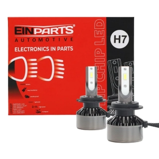 H7 LED žárovky 34W (2 x LED FLIP CHIP) 6000K CANBUS